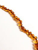 Cognac ketting coni barnsteen