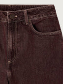 Bordeaux balloon jeans oshow