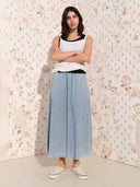 Denim maxi rok paybou