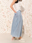 Denim maxi rok paybou