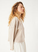 Beige sweatshirt dantown