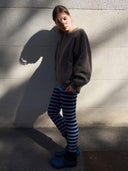 Donkerbruine oversized sweater plizzy