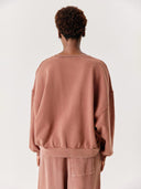 Bruine sweater met logo jitbay