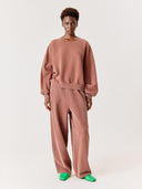 Bruine sweater met logo jitbay