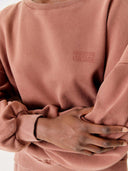 Bruine sweater met logo jitbay