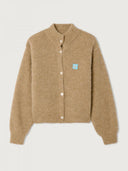 Camel gebreide cardigan east