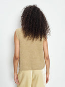 Camel gebreide spencer east