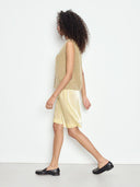 Camel gebreide spencer east