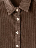Bruine corduroy blouse padow