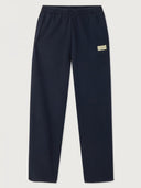 Donkerblauwe joggingsbroek plizzy