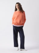 Donkerblauwe joggingsbroek plizzy