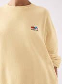 Lichtgele sweater atubay