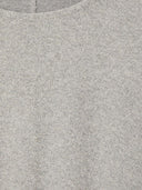 Grijs gemêleerde sweater Cluway