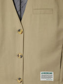 Groene mouwloze jacket lanow