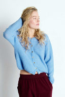 Vest van alpacawol vitow