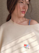 Oversized sweattop atubay