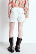 Lichtgrijze sweat short atubay