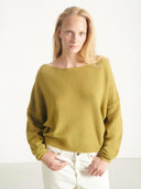 Groene trui damsville