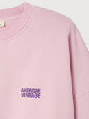 Lichtroze oversized sweater plizzy