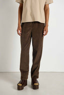 Bruine corduroy broek padow