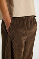 Bruine corduroy broek padow