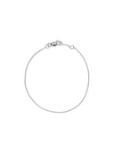 Zilveren armbandje anchor plain