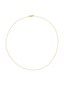 Gouden fijne ketting anchor plain