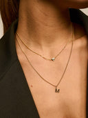 Gouden ketting met hartje te quiero