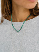 Zilveren hangertje S initial muse necklace charm