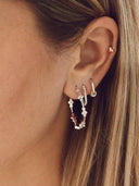 Eden Hoop Earring Silver