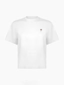Wit t-shirt gina flower