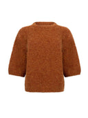 Roestbruine trui brune