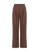 Bruine pantalon maddy