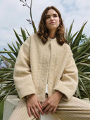 Creme jacket hermine