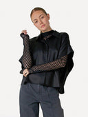 Zwarte longsleeve depew top l/s