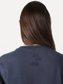 Donkerblauwe jurk kaia