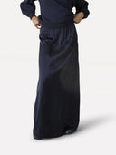 Maxi-rok met glans liz skirt