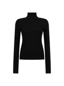 Zwarte turtleneck top enith