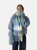 Multi colour sjaal thia check scarf