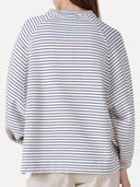 Gestreepte sweater flori stripe sweat