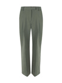 Groene pantalon moore pleated pants