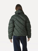 Groene puffer jas annah jacket
