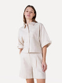 Beige blouse juul