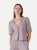 Gestreepte blouse kiek