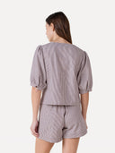 Gestreepte blouse kiek