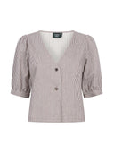 Gestreepte blouse kiek