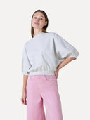 T-shirt met loose fit amice