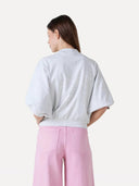 T-shirt met loose fit amice