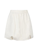 Beige korte rok marielle