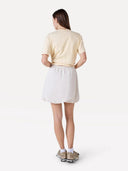 Beige korte rok marielle